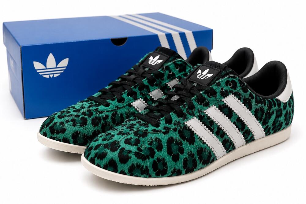 NIB Adidas Originals Tokyo W Cow Fur Sneakers Leopard Women’s 10 IH6637